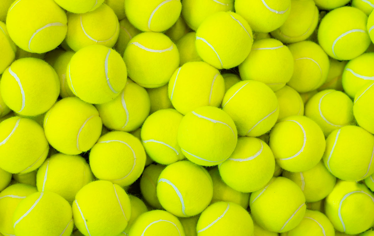 Ensayan la valorización de pelotas de tenis para generar un