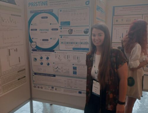 Exhibition of a poster based on LIFE PRISTINE research at the ecoSTP conference