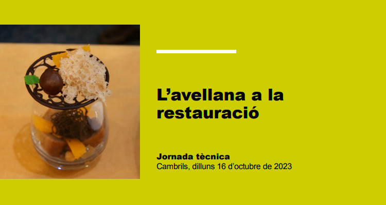 Jornada Tècnica L'avellana a la restauració