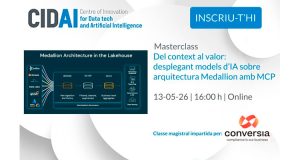 CIDAI Masterclass – Del context al valor: desplegant models d’IA sobre arquitectura Medallion amb MCP