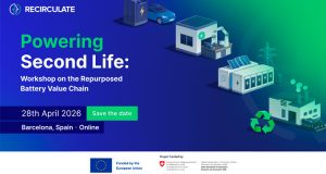 Recirculate Workshop – Powering Second Life: Workshop on the Repurposed Battery Value Chain
