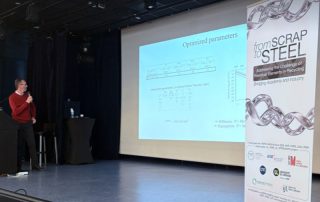 Scrap to steel workshop