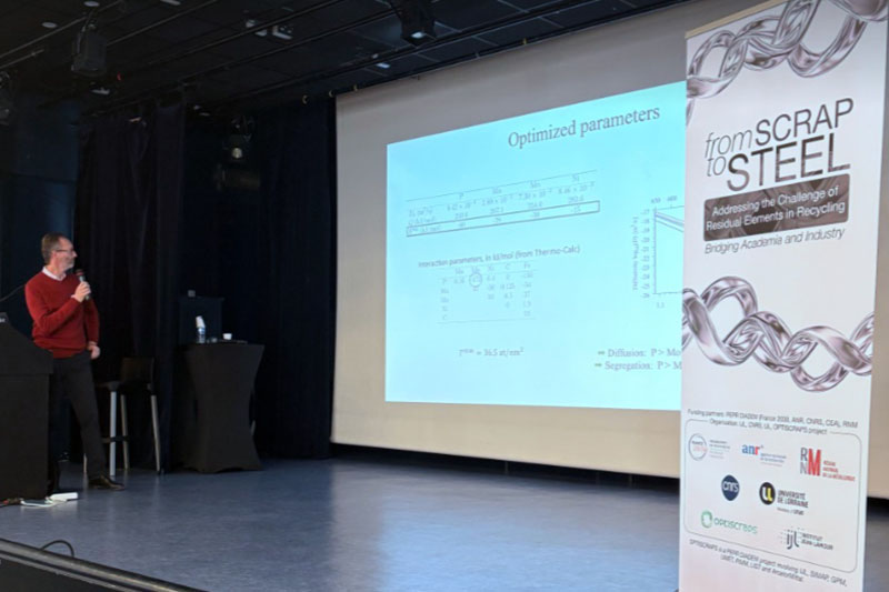 Scrap to steel workshop