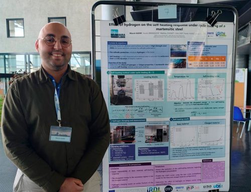 DURALINK PhD researcher presents findings on hydrogen’s effect on fatigue behaviour of martensitic steel at SF2M Ouest Thematic Day
