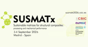 SUSMATx 2026 – Sustainable matrices for structural composites: processing and mechanical performance