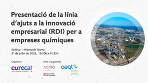 Presentació de la línia d’ajuts a la innovació empresarial (RDI) per a empreses químiques