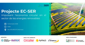 Jornada Projecte EC-SER Impulsant l’economia circular en el sector de les energies renovables